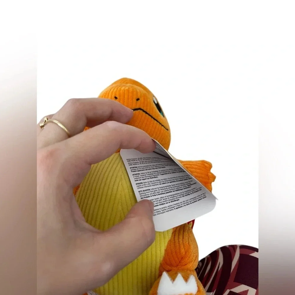 POKÉMON Charmander Rare Corduroy Plush Toy - Picture 10 of 11